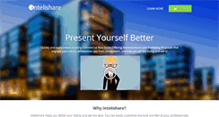 Desktop Screenshot of intelishare.com